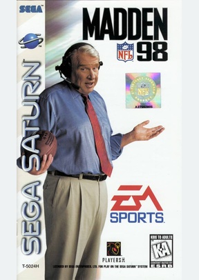 MADDEN NFL 98 - Sega Saturn