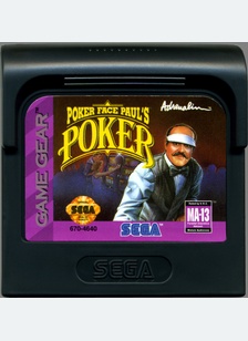 POKER FACE:PAULS POKER - Sega Game Gear