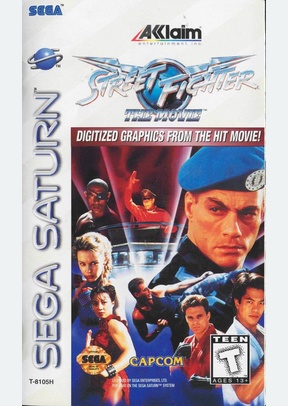 STREET FIGHTER:THE MOVIE - Sega Saturn