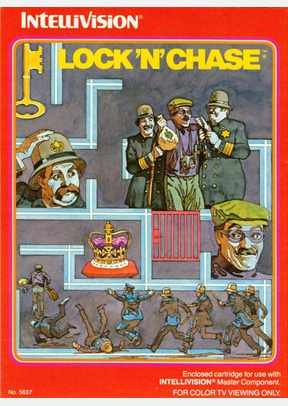 LOCK N CHASE - Intellivision