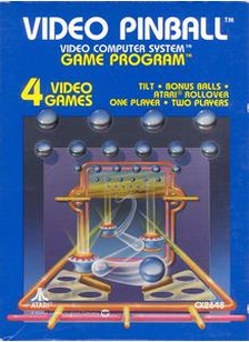 VIDEO PINBALL - Atari 2600