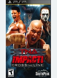 TNA:CROSS THE LINE - PSP
