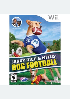 JERRY RICE & NITUS DOG FOOTBA - Nintendo Wii