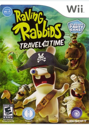RAVING RABBIDS:TRAVEL IN TIME - Nintendo Wii