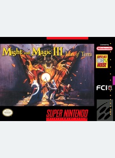 MIGHT & MAGIC III:ISLES OF - Super Nintendo