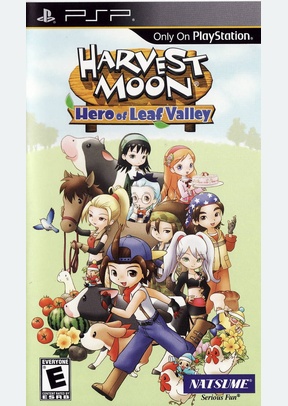 HARVEST MOON:HERO OF LEAF VALL - PSP