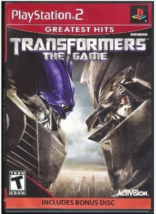 TRANSFORMERS (W/ BONUS DISC) - Playstation 2