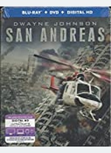 SAN ANDREAS (STEELBOOK/BR/DVD)