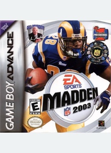 MADDEN NFL 03 - Game Boy Advanced