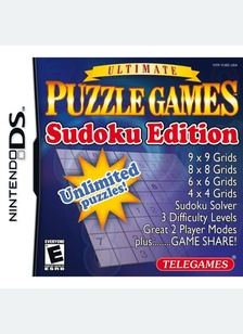 ULTIMATE PUZZLE GAMES:SUDOKU - Nintendo DS