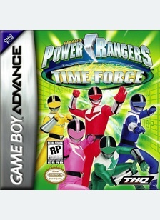 POWER RANGERS:TIME FORCE - Game Boy Advanced
