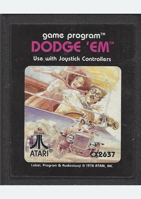 DODGE 'EM - Atari 2600