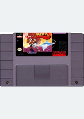 ZERO:KAMIKAZE SQUIRREL - Super Nintendo