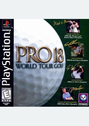 PRO 18:WORLD TOUR GOLF - Playstation (PS1)