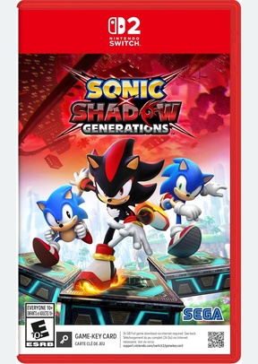 SONIC X:SHADOW GENERATIONS - SWITCH 2 (KEY CARD)