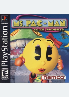MS. PAC-MAN:MAZE MADNESS - Playstation (PS1)