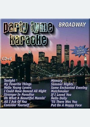 Party Tyme Karaoke - Broadway (16-song CD+G)