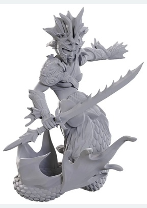 D&D MERFOLK SCOUT - NOLZURS MARVELOUS MINIATURES