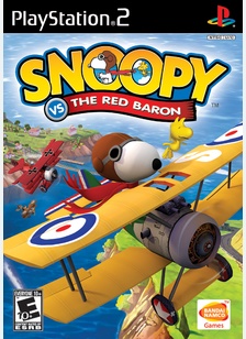 SNOOPY VS THE RED BARON - Playstation 2