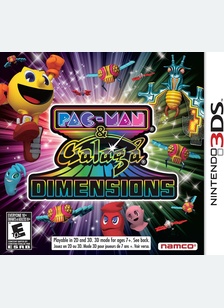 PAC-MAN & GALAGA DIMENSIONS 3D - Nintendo 3DS