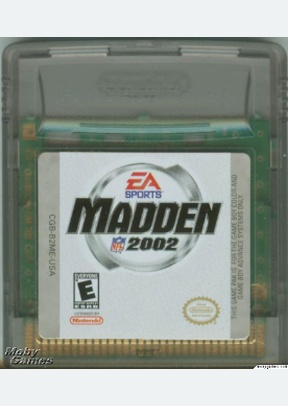 MADDEN NFL 02 - Game Boy Color