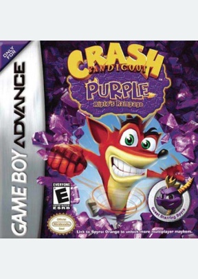 CRASH BANDICOOT:PURPLE - Game Boy Advanced