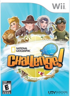 NATIONAL GEOGRAPHIC CHALLENGE - Nintendo Wii