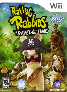 RAVING RABBIDS:TRAVEL IN TIME - Nintendo Wii
