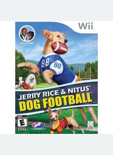 JERRY RICE & NITUS DOG FOOTBA - Nintendo Wii