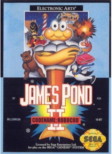 JAMES POND II:CODENAME ROBOCOD - Sega Genesis