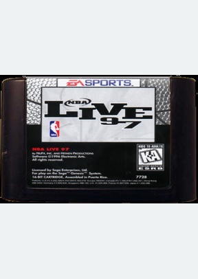 NBA LIVE 97 - Sega Genesis