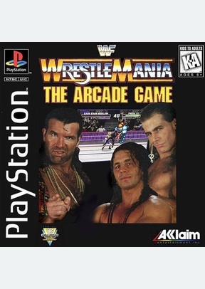 WWF:WRESTLEMANIA ARCADE - Playstation (PS1)