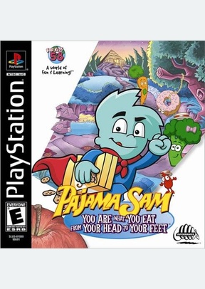 PAJAMA SAM:YOU ARE WHAT YOU - Playstation (PS1)