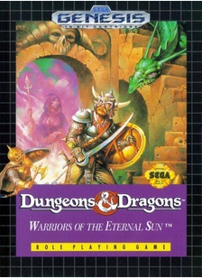 DUNGEONS & DRAGONS:WARRIORS OF - Sega Genesis