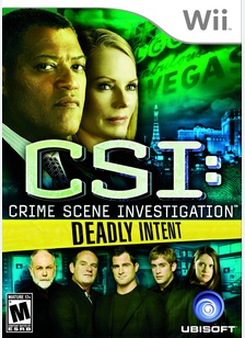 CSI:DEADLY INTENT - Nintendo Wii