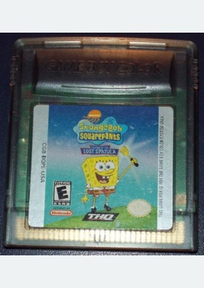 SPONGEBOB:LEGEND OF THE - Game Boy Color