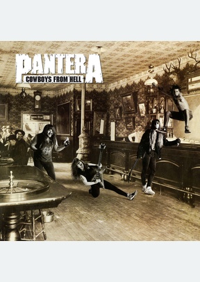 Cowboys From Hell Ie Marbled Brown Vinyl Brick/Mortar Only