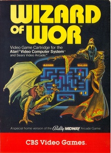 WIZARD OF WOR - Atari 2600