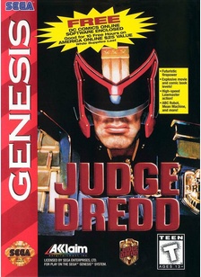 JUDGE DREDD - Sega Genesis