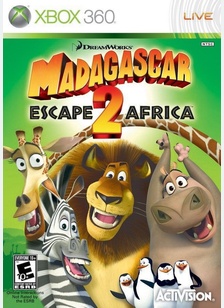 MADAGASCAR:ESCAPE TO AFRICA - Xbox 360
