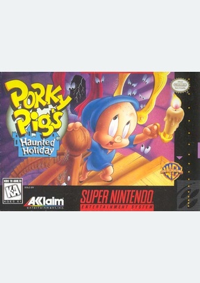PORKY PIGS HAUNTED HOLIDAY - Super Nintendo