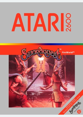 SWORDQUEST:FIREWORLD - Atari 2600