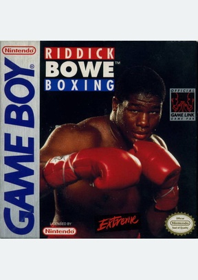RIDDICK BOWE BOXING - Game Boy