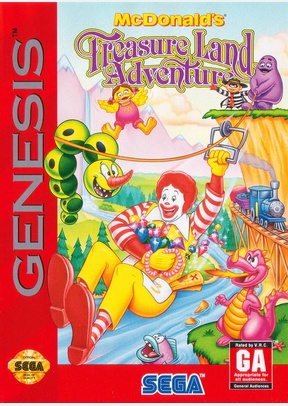 MCDONALDS TREASURE LAND ADV - Sega Genesis