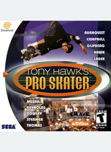 TONY HAWK:PRO SKATER - Sega Dreamcast