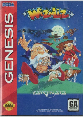 WIZ N LIZ - Sega Genesis
