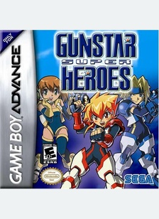 GUNSTAR SUPER HEROES - Game Boy Advanced