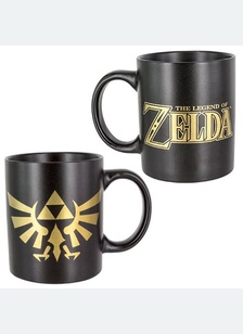 LOG:BLACK MUG W/ROYAL CREST