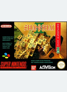 SHANGHAI II:DRAGONS EYE - Super Nintendo