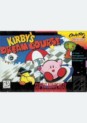 KIRBYS DREAM COURSE - Super Nintendo